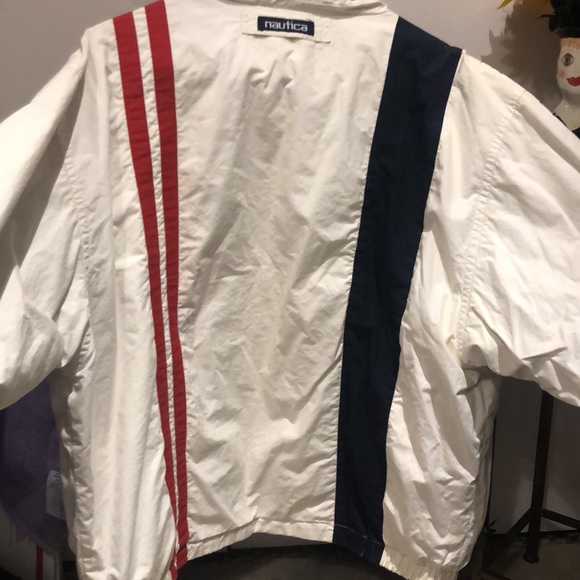 Vintage Nautica Jacket with full length zipper and zippered pocket. - Picture 5 of 9